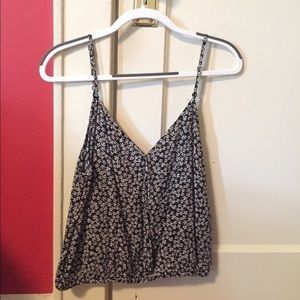 Garage Floral Crop Top